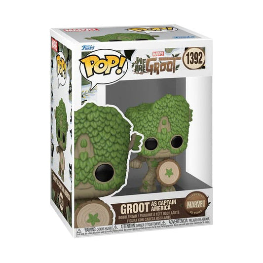 We Are Groot POP! Movies Vinyl Figur Captain America 9 cm Image 2