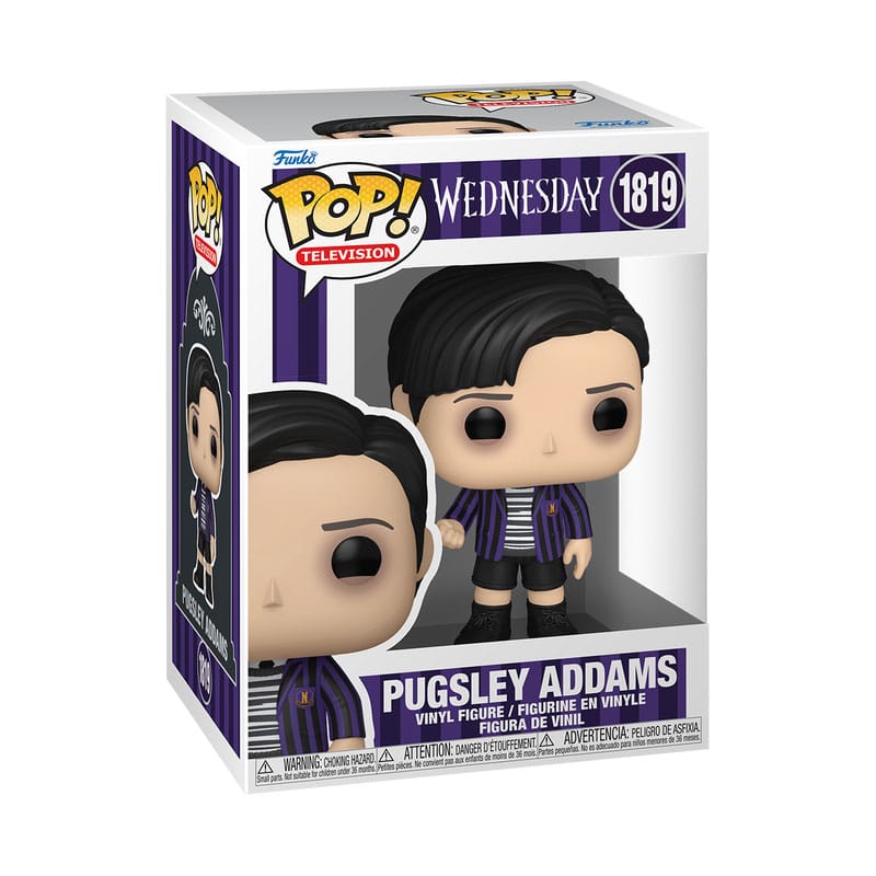 Wednesday POP! TV Vinyl Figur Pugsley 9 cm Image 2