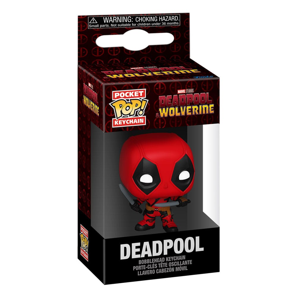 Deadpool 3 POP! Vinyl Schlüsselanhänger 4 cm Deadpool Display (12) Image 2