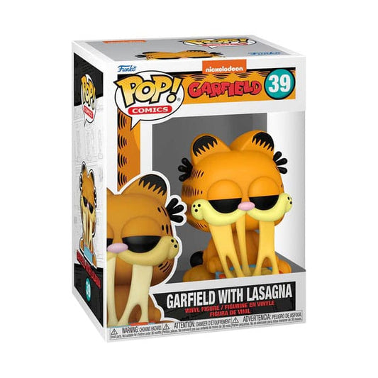 Garfield POP! Comics Vinyl Figur Garfield w/Lasagna Pan 9 cm Image 2