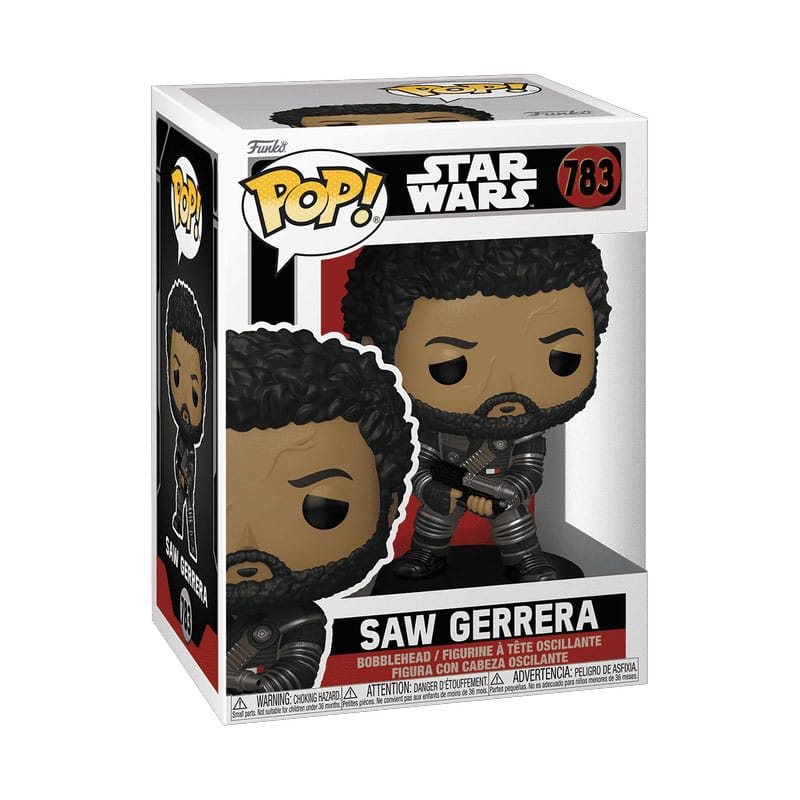 Star Wars: Andor POP! TV Vinyl Figur Saw Gerrera 9 cm Image 2