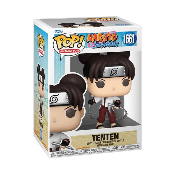 Naruto Pop! Animation Vinyl Figur Tenten 9 cm Image 2