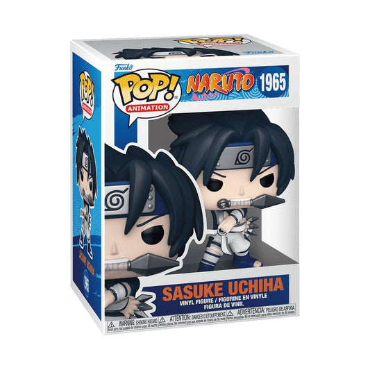 Naruto Classic Pop! Animation Vinyl Figur Sasuke 9 cm Image 2
