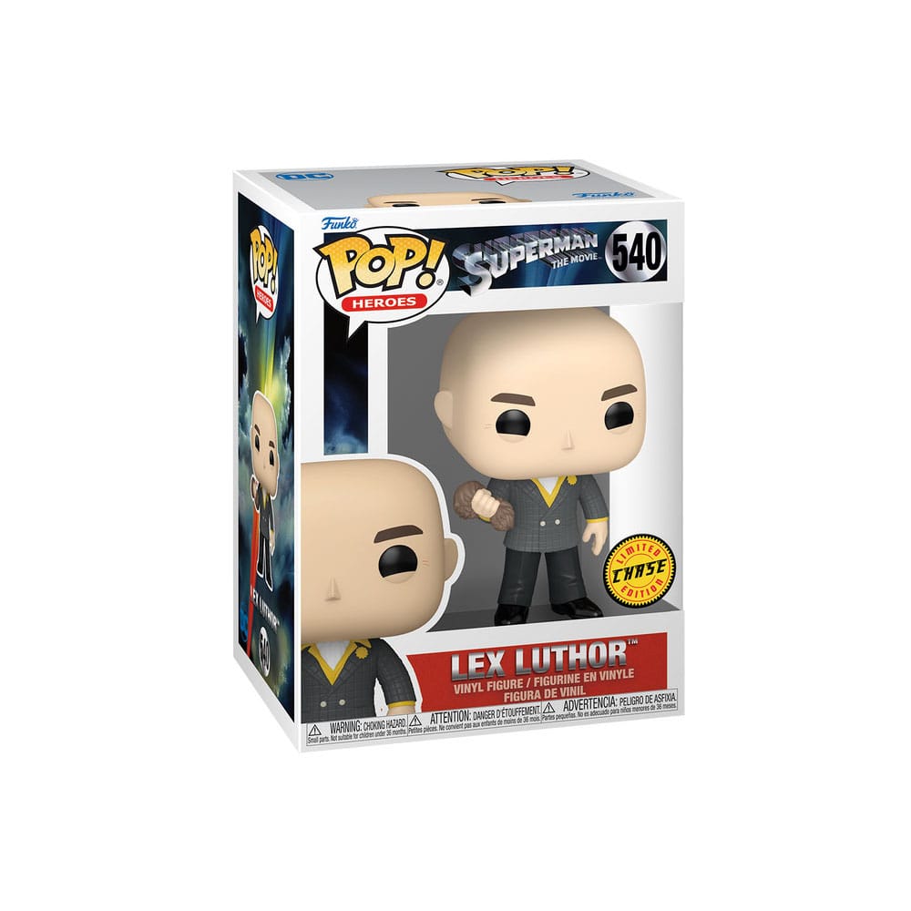 Superman(1978) POP! Animation Vinyl Figur Luthor w/CH 9 cm Sortiment (6) Image 4