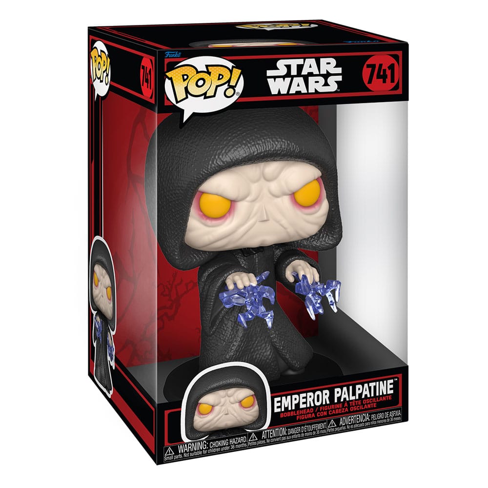 Star Wars: Dark Side Super Sized Jumbo POP! Vinyl Figur Palpatine 25 cm Image 2