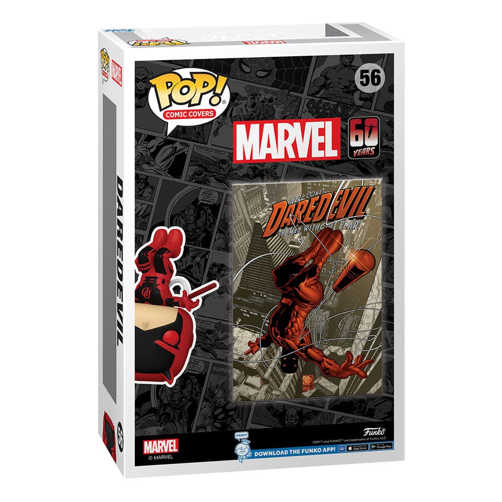 Daredevil 60th Anniversary POP! Comic Cover Vinyl Figur Daredevil #1 9 cm Image 3