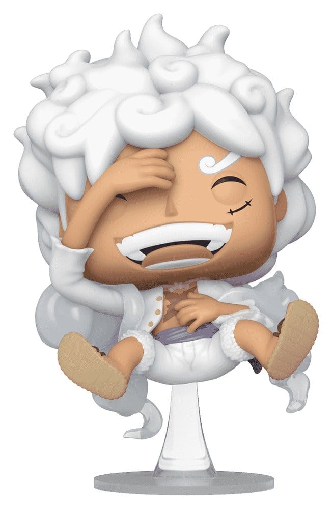 One Piece POP! Animation Vinyl Figur Luffy Gear Five (Laughing) Exclusive 9 cm Image