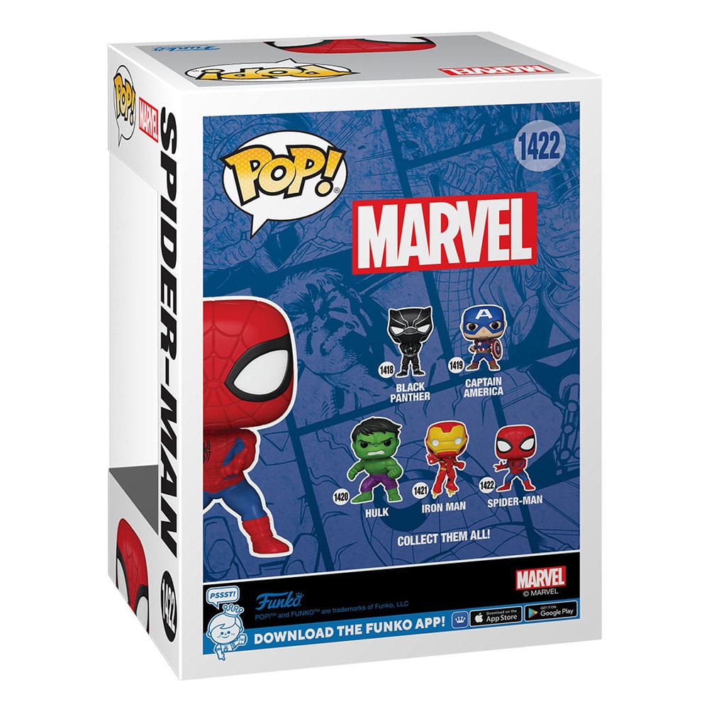 Marvel New Classics POP! Vinyl Figur Spider-Man 9 cm Image 3