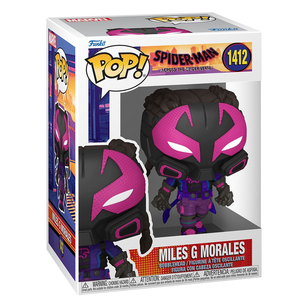 Spiderman Across the Spider-Verse POP! Vinyl Figur Prowler 9 cm Image 2