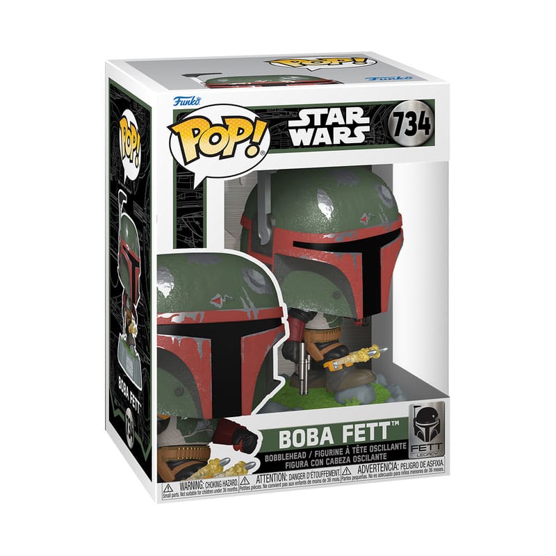Star Wars: Fett Legacy POP! Vinyl Figur Boba Fett w/Rockets 9 cm Image 2
