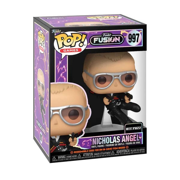 Hot Fuzz POP! Movies Vinyl Figur Nicholas Angel 9 cm Image 2