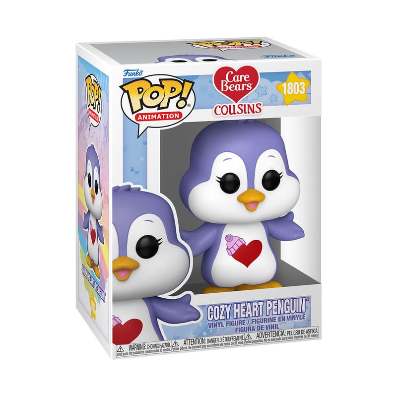 Die Glücksbärchies POP! Animation Vinyl Figur Cozy Heart Penguin 9 cm Image 2