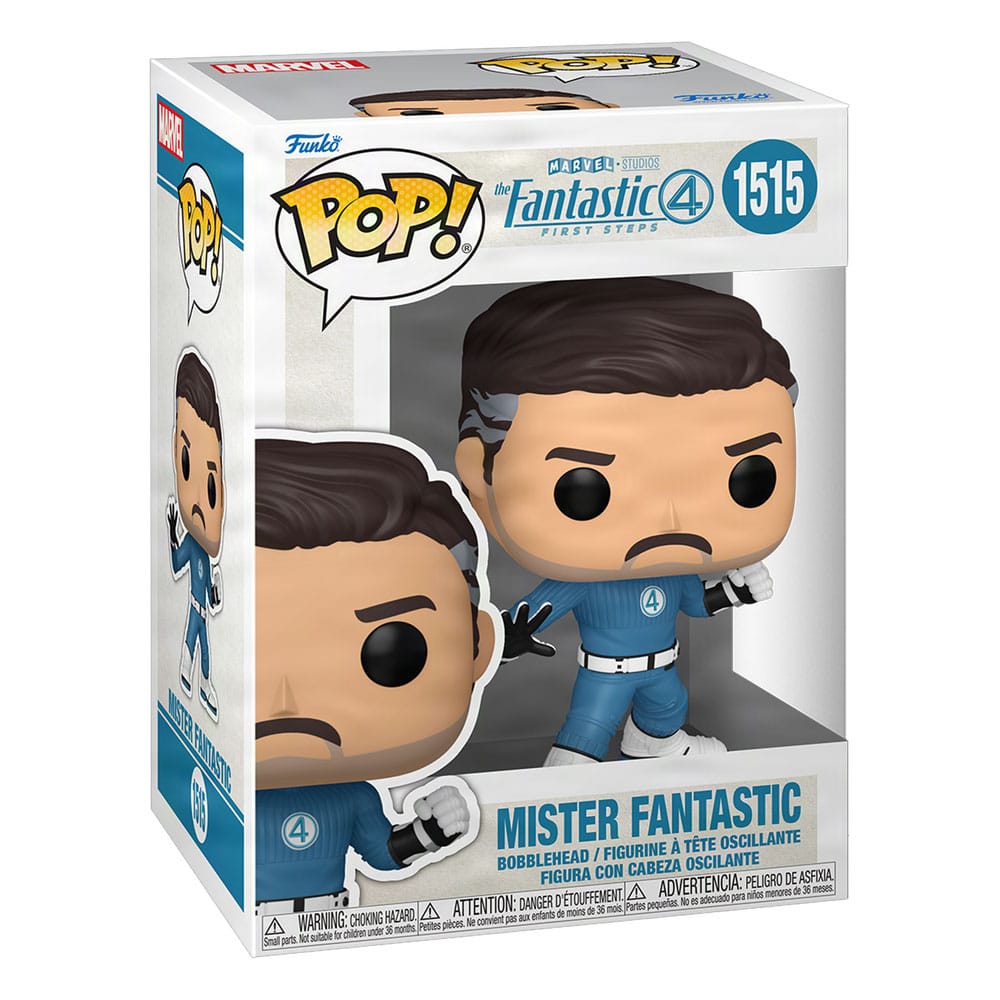 The Fantastic Four: First Steps POP! Marvel Vinyl Figur Mister Fantastic 9 cm Image 2