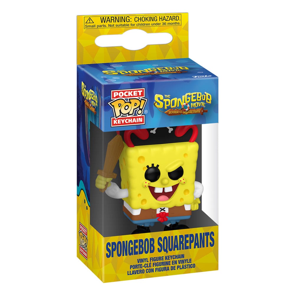 The SpongeBob Movie (2025) POP! Vinyl Schlüsselanhänger 4 cm SpongeBob SquarePants Display (12) Image 2