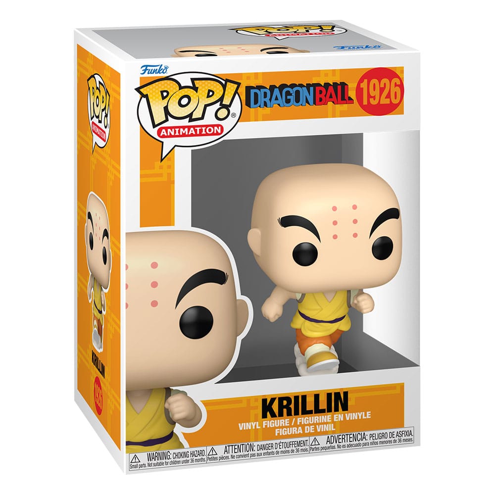 Dragon Ball POP! Animation Vinyl Figur Krillin 9 cm Image 2