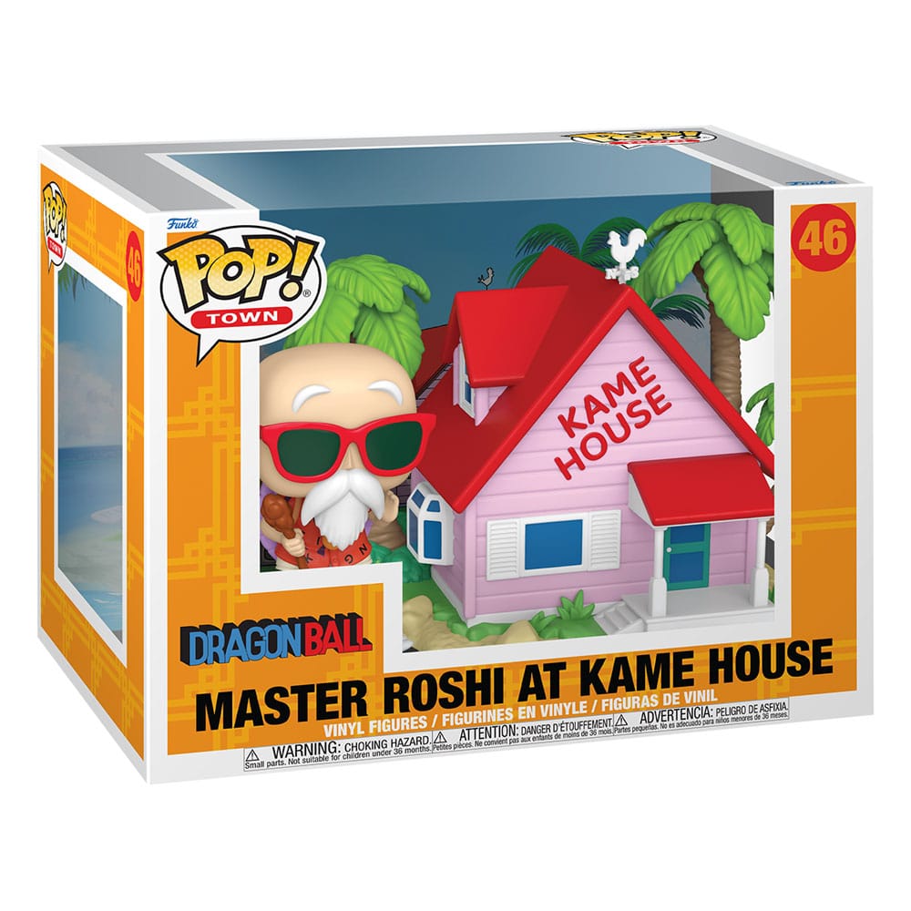 Dragon Ball POP! Town Vinyl Figur Kame House w/Master Roshi 9 cm Image 2