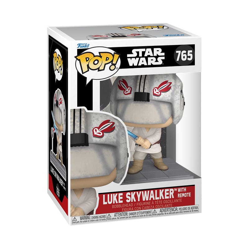 Star Wars POP! Movie Vinyl Figur Luke/Remote 9 cm Image 2