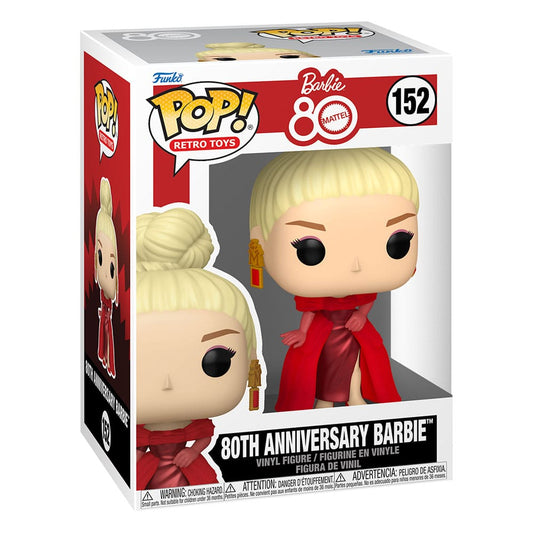 Mattel 80th Anniversary POP! Retro Toys Vinyl Figur Barbie 9 cm Image 2