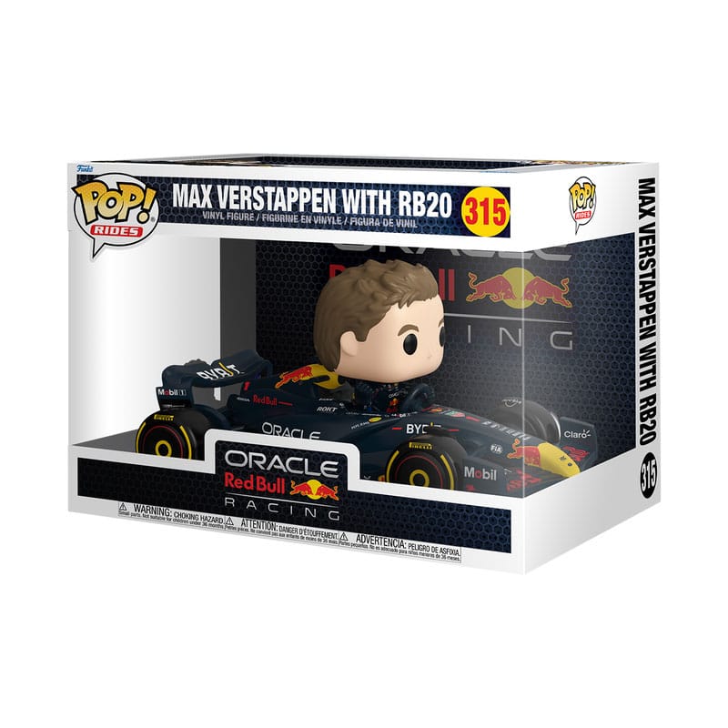Formel 1 POP! Rides Super Deluxe Vinyl Figur RB- Verstappen w/RB20 15 cm Image 2