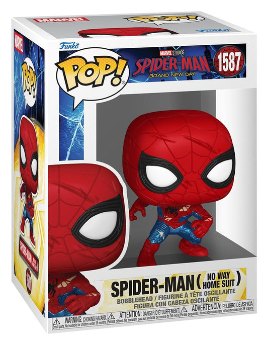 Spider-Man: Brand New Day POP! Vinyl Figur Spider-Man (No Way Home Suit) (Brand New Day) 9 cm Image 2