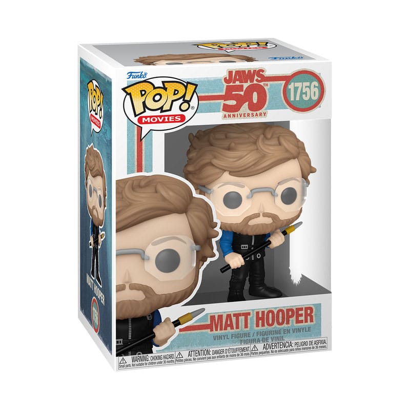 Der weiße Hai POP! Vinyl Figur Matt Hooper 9 cm Image 2