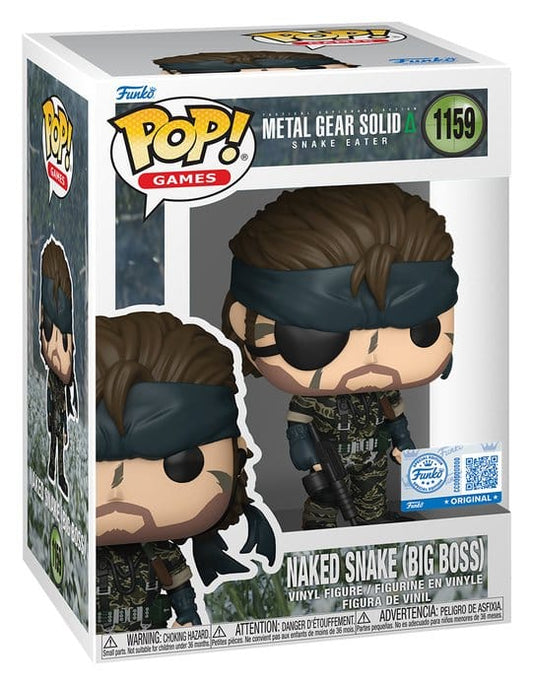 Metal Gear POP! Games Vinyl Figur Metal Gear Solid 3- Big Boss heo exclusive 9 cm Image 2
