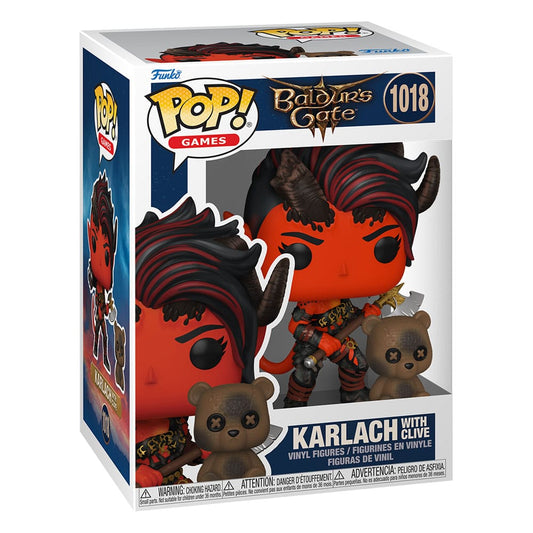 Baldur's Gate POP! & Buddy Vinyl Figur Karlach & Clive 9 cm Image 2