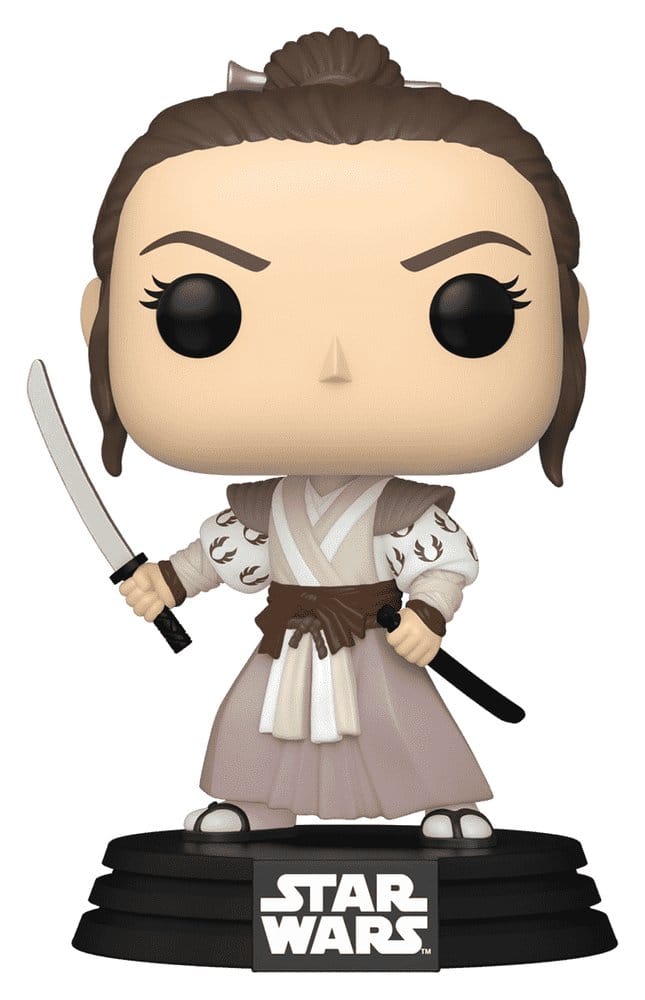 Star Wars POP! Vinyl Wackelkopf-Figur Rey Skywalker (Impressions) Exclusive 9 cm Image