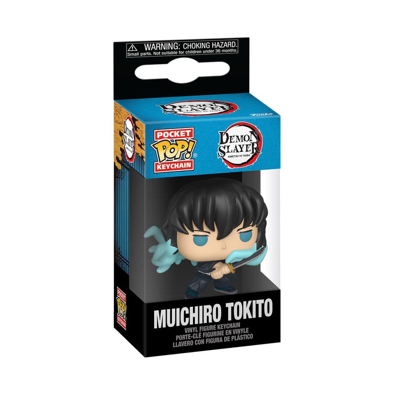 Demon Slayer: Kimetsu no Yaiba POP! Vinyl Schlüsselanhänger 4 cm Muichiro (Attack) Display (12) Image 2