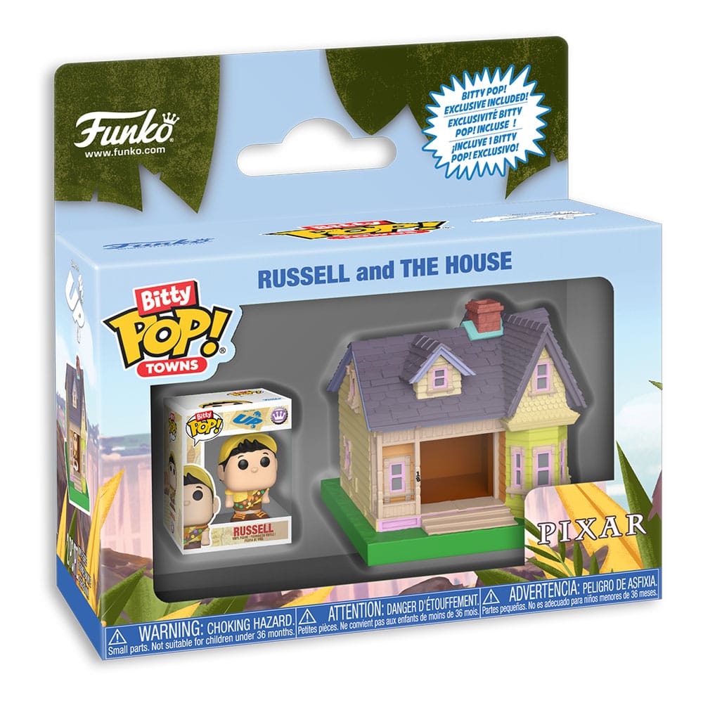 Oben Bitty POP! Towns Vinyl Figur Russell and The House Image 2