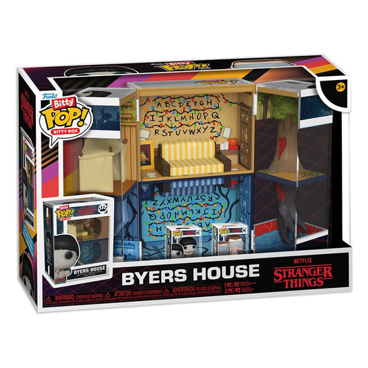 Stranger Things Bitty POP! Boxes Vinyl Figur Byers House Image