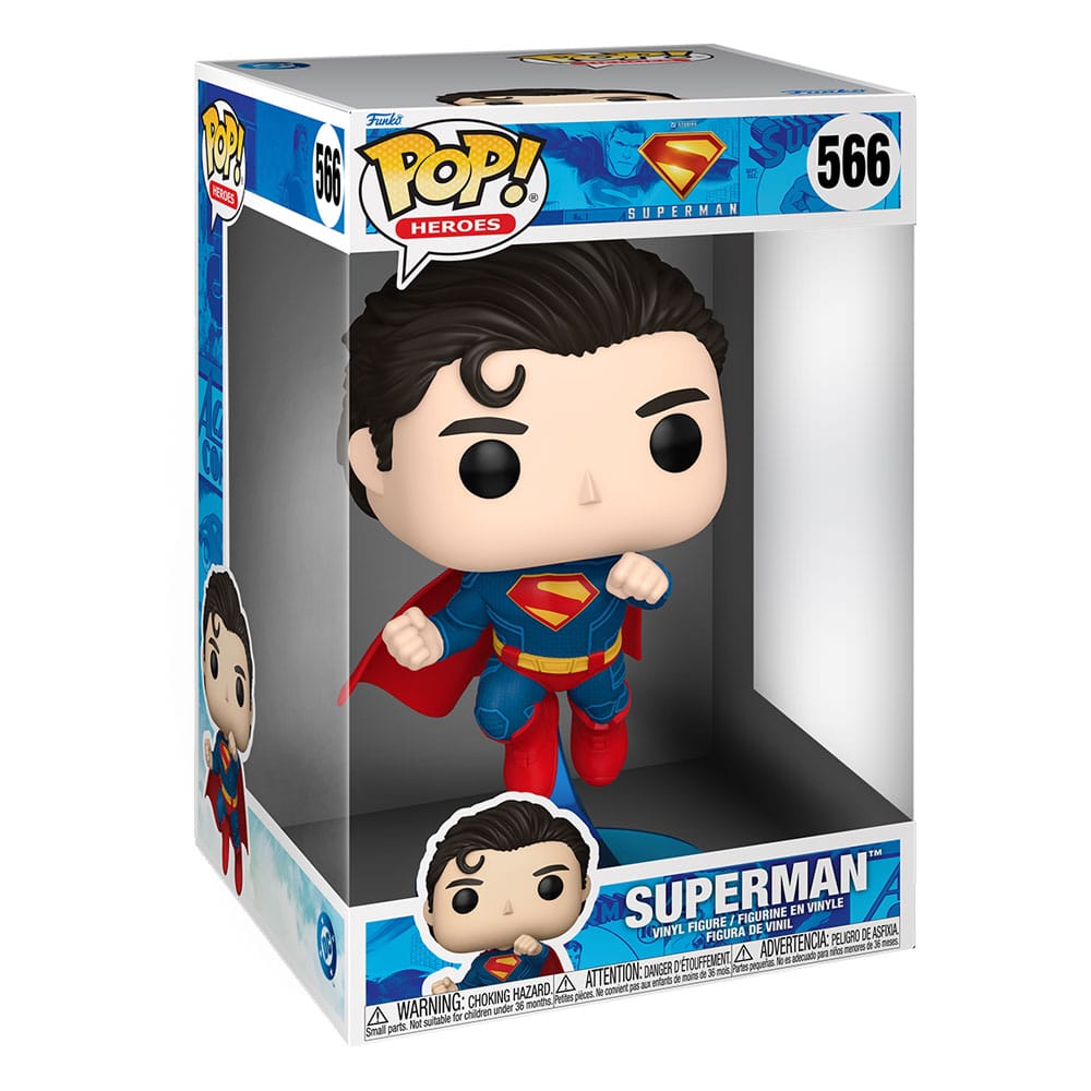 Superman (2025) Super Sized Jumbo POP! Vinyl Figur Superman 25 cm Image 2