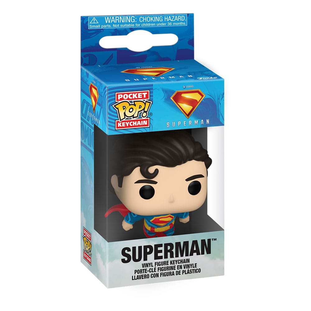 Superman (2025) POP! Vinyl Schlüsselanhänger 4 cm Superman Display (12) Image 2