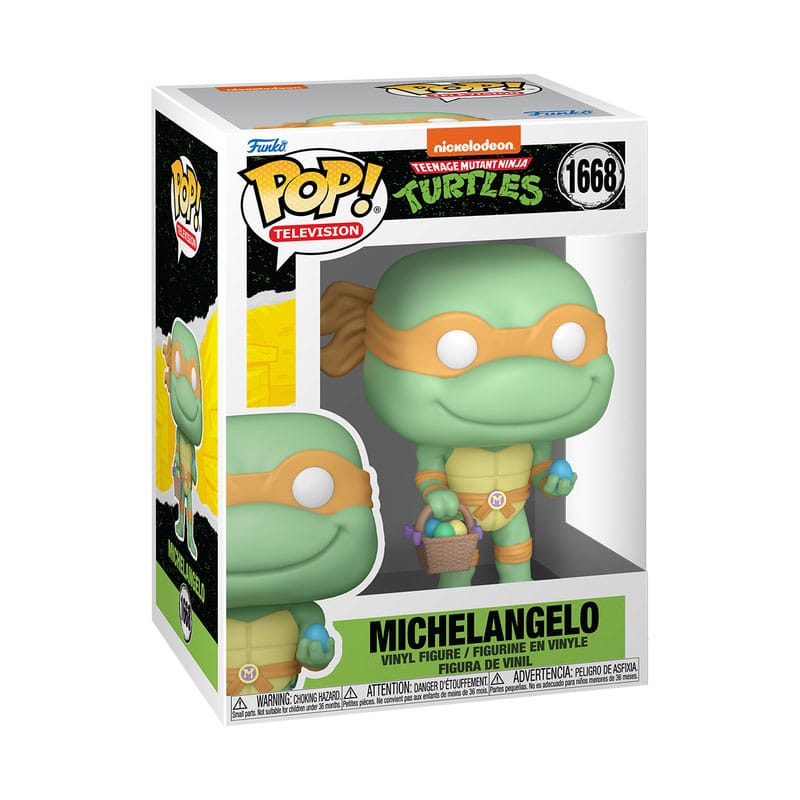 Teenage Mutant Ninja Turtles POP! Vinyl Figur Easter 2025 Michelangelo 9 cm Image 2