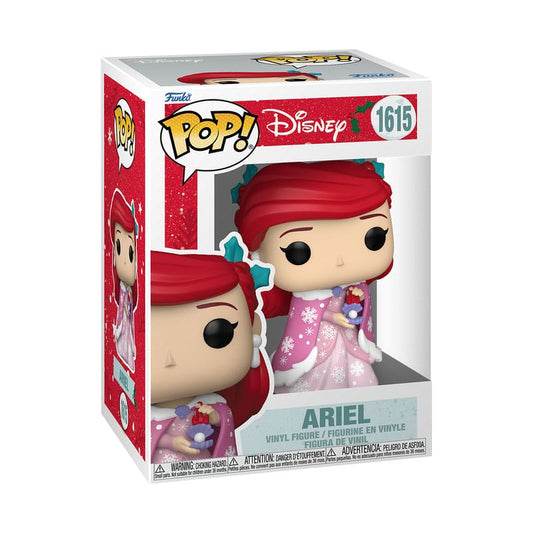 Disney Princess POP! Vinyl Figur Holiday Ariel 9 cm Image 2