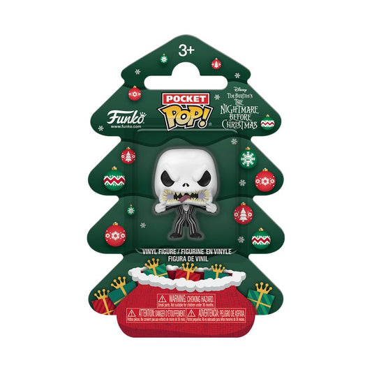 Nightmare before Christmas Holiday 2025 Pocket POP! Vinyl Schlüsselanhänger Jack Tree Holiday Box 4 cm Image 2