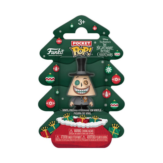 Nightmare before Christmas Holiday 2025 Pocket POP! Vinyl Schlüsselanhänger Mayor Tree Holiday Box 4 cm Image 2