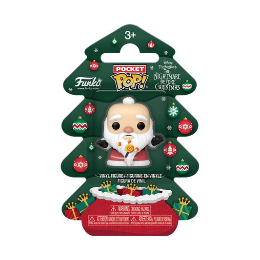 Nightmare before Christmas Holiday 2025 Pocket POP! Vinyl Schlüsselanhänger SandyCLS Tree Holiday Box 4 cm Image 2
