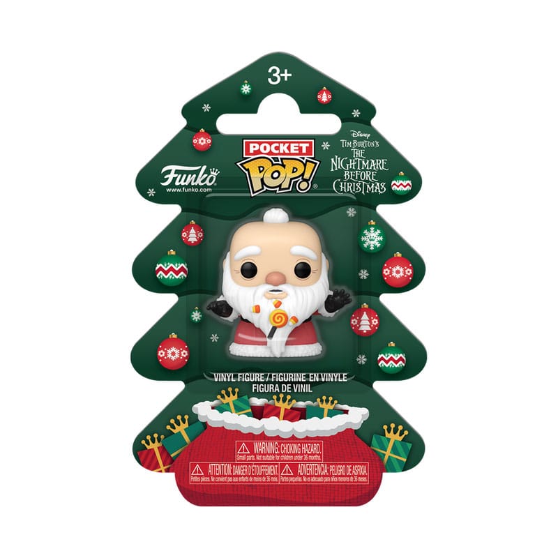 Nightmare before Christmas Holiday 2025 Pocket POP! Vinyl Schlüsselanhänger SandyCLS Tree Holiday Box 4 cm Image 2