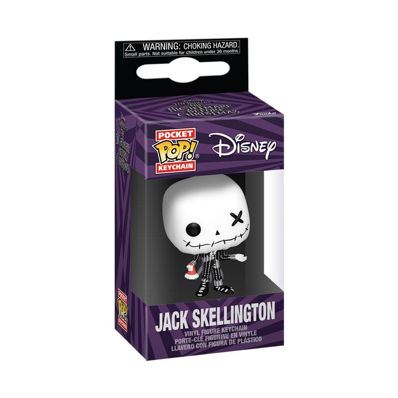 Nightmare before Christmas POP! Vinyl Schlüsselanhänger 4 cm Patchwork - Jack Display (12) Image 2