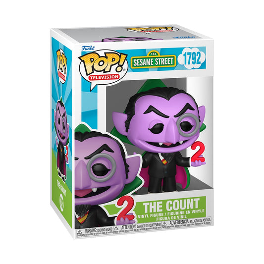 Sesamstraße POP! TV Vinyl Figur The Count 9 cm Image 2