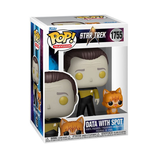 Star Trek POP!&Buddy TV Vinyl Figur STNXTGen- Data w/spot 9 cm Image 2