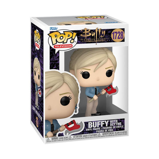 Buffy - Im Bann der Dämonen POP! TV Vinyl Figur Buffy w/Scythe 9 cm Image 2