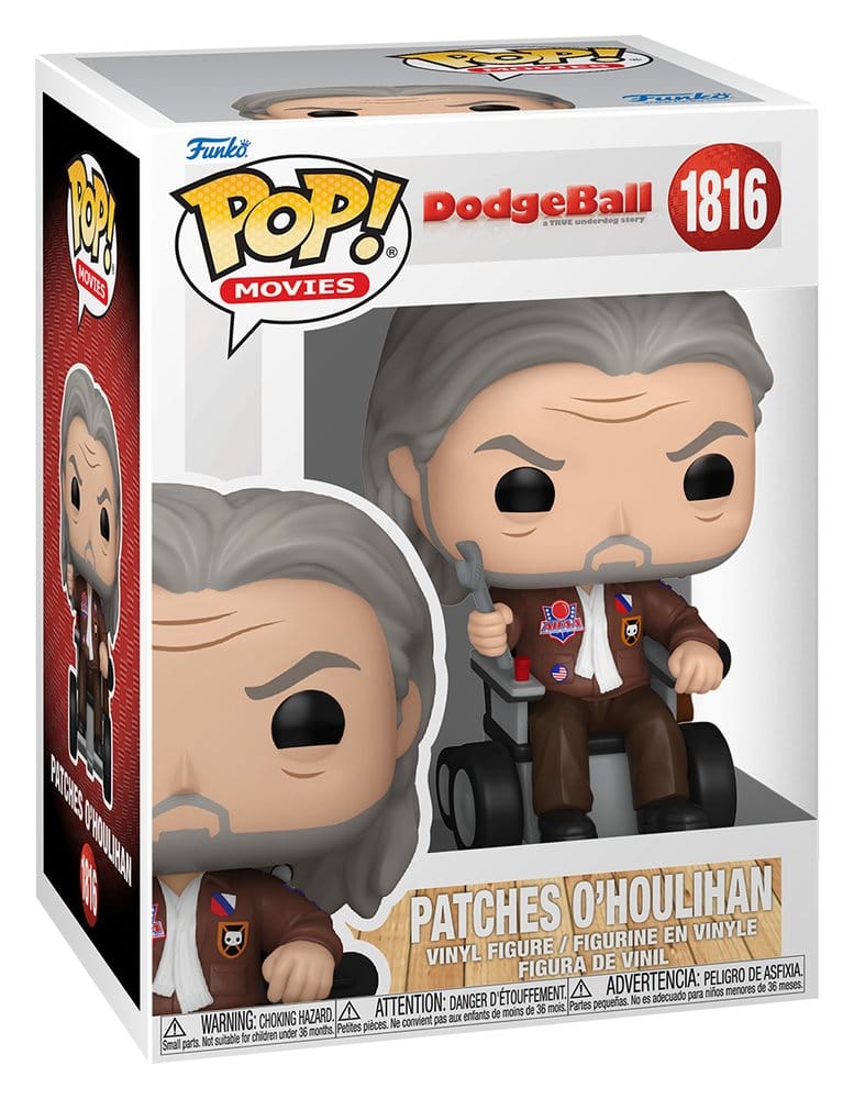 Dodgeball POP! Disney Vinyl Figuren Patches 9 cm Image 2