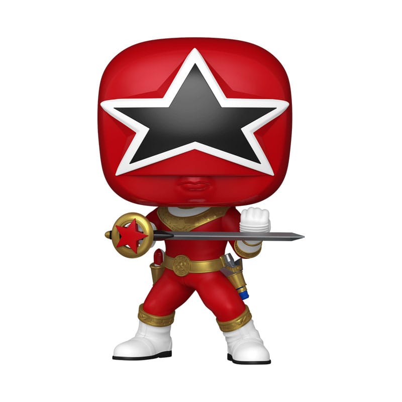 Power Rangers Generations (Tommy) POP! Movies Vinyl Figuren Zeo - Red Ranger 9 cm Image