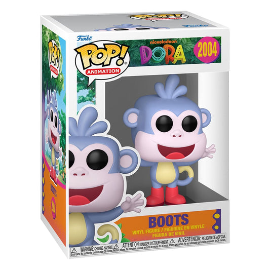 Dora POP! Animation Vinyl Figur Boots 9 cm Image 2
