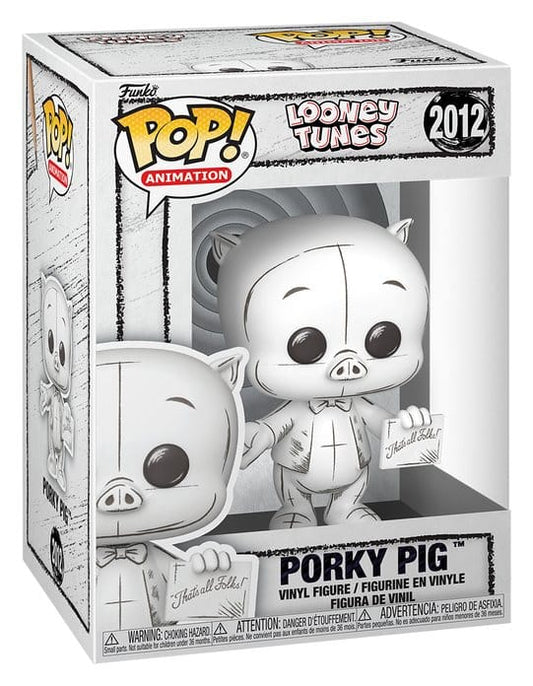 Looney Tunes POP! Animation Vinyl Figur Porky Pig? 9 cm Image 2