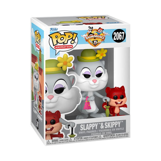 Animaniacs POP! Animation Vinyl Figur Slappy w/Skippy 9 cm Image 2