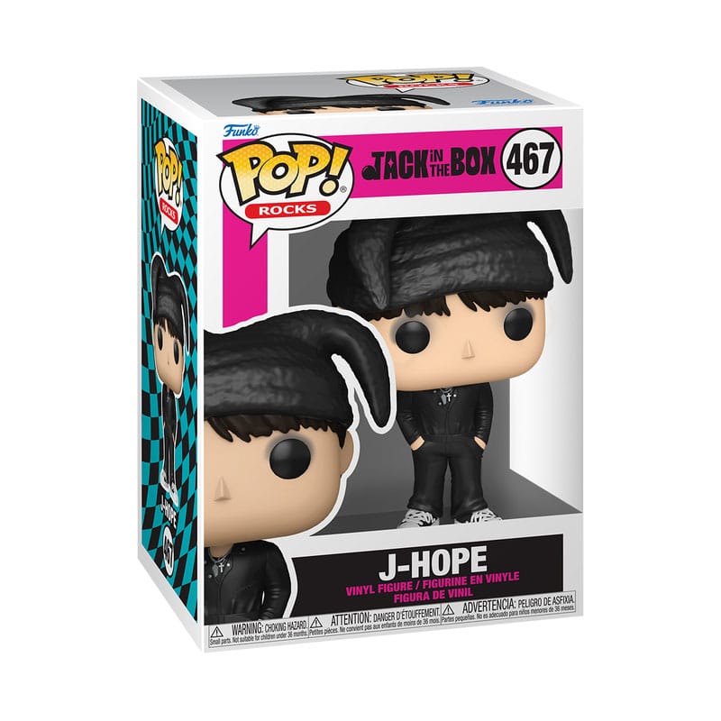 BTS Solo POP! Rocks Vinyl Figur J-Hope (More) 9 cm Image 2