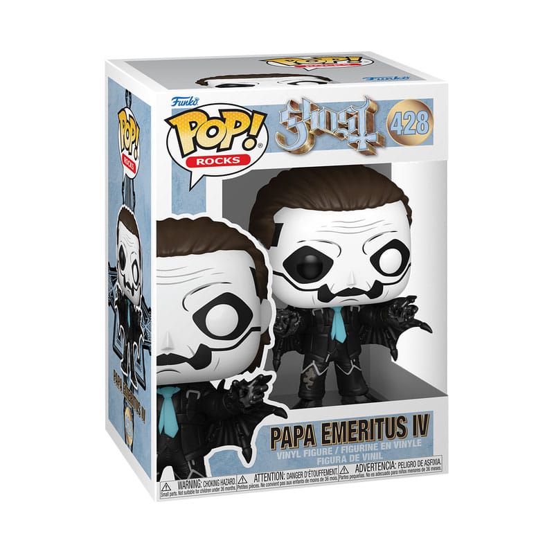 Ghost Band POP! Rocks Vinyl Figur Papa Emeritus IV (Bat Outfit) (Glitter) 9 cm Image 2